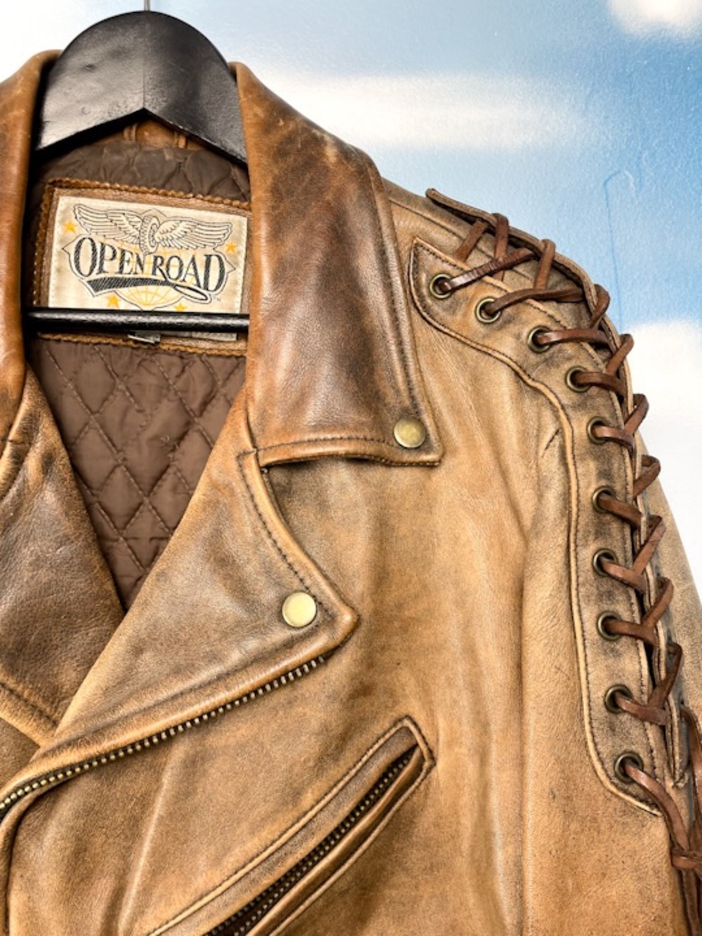 RARE Open Road x Wilson’s Leather motorcycle jacket